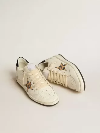 Ball Star til kvinder med leopardprintet stjerne pyntet med Swarovski-krystaller
