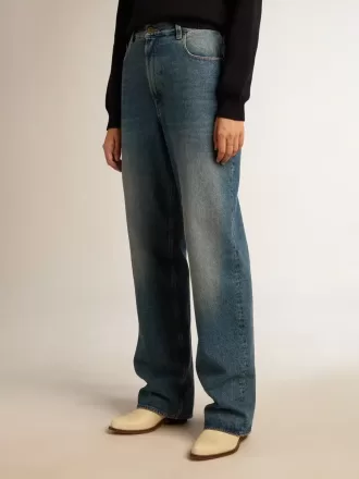 Damesjeans med medium vask