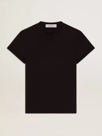 Golden Collection distressed T-shirt i vintage sort