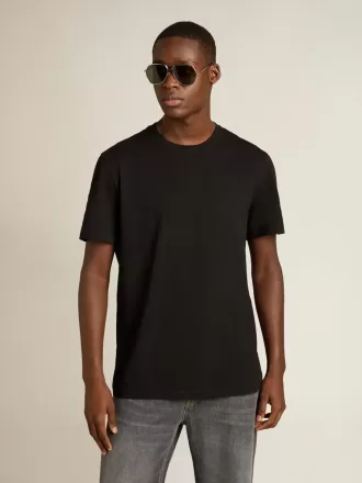 Golden Collection distressed T-shirt i vintage sort