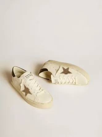 Hi Star LTD med Swarovski-krystalstjerne og sort læderhælkappe