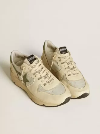 Løbesko til mænd Sole LTD i nylon og nappa med nubuck-stjerne og hælkappe