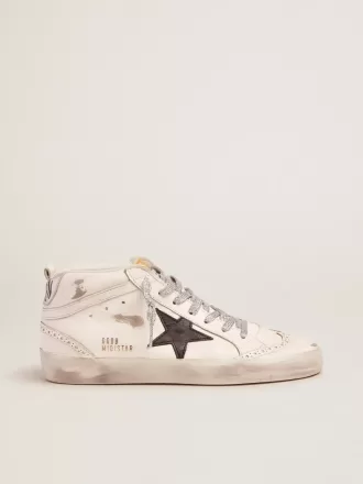 Mid Star til kvinder med lamineret hælkappe og glitter-snørebånd