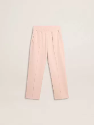 Pink joggingbukser til piger med print