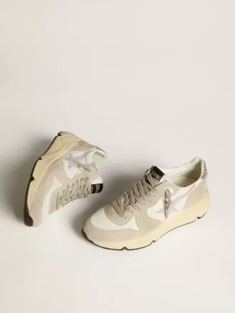 Running Sole LTD i mesh med læderstjerne og glitterhælkappe