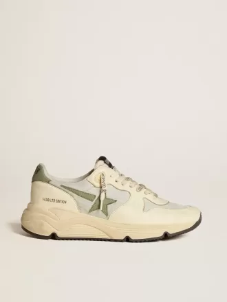 Running Sole LTD til kvinder i nylon og nappa med nubuckstjerne og hælkappe
