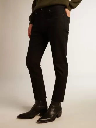 Sort skinny jeans til mænd