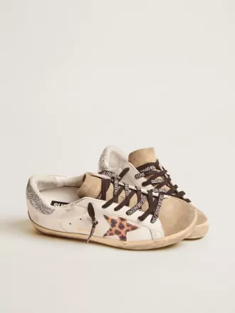 Super-Star LTD til kvinder med leopardprint og Swarovski-krystalstjerne