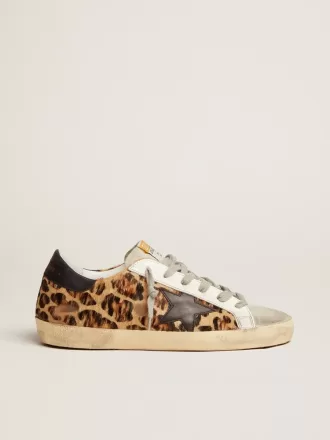 Super-Star til kvinder i læder med leopardprint Super-Star til kvinder i læder med leopardprint
