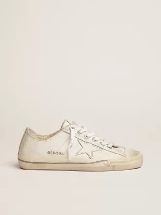 V-Star til kvinder i læder med vintage-effekt