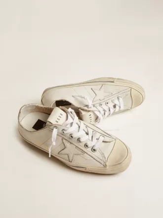 V-Star til kvinder i læder med vintage-effekt