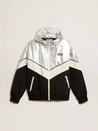 Unisex-vatteret jakke i khaki-nuancer